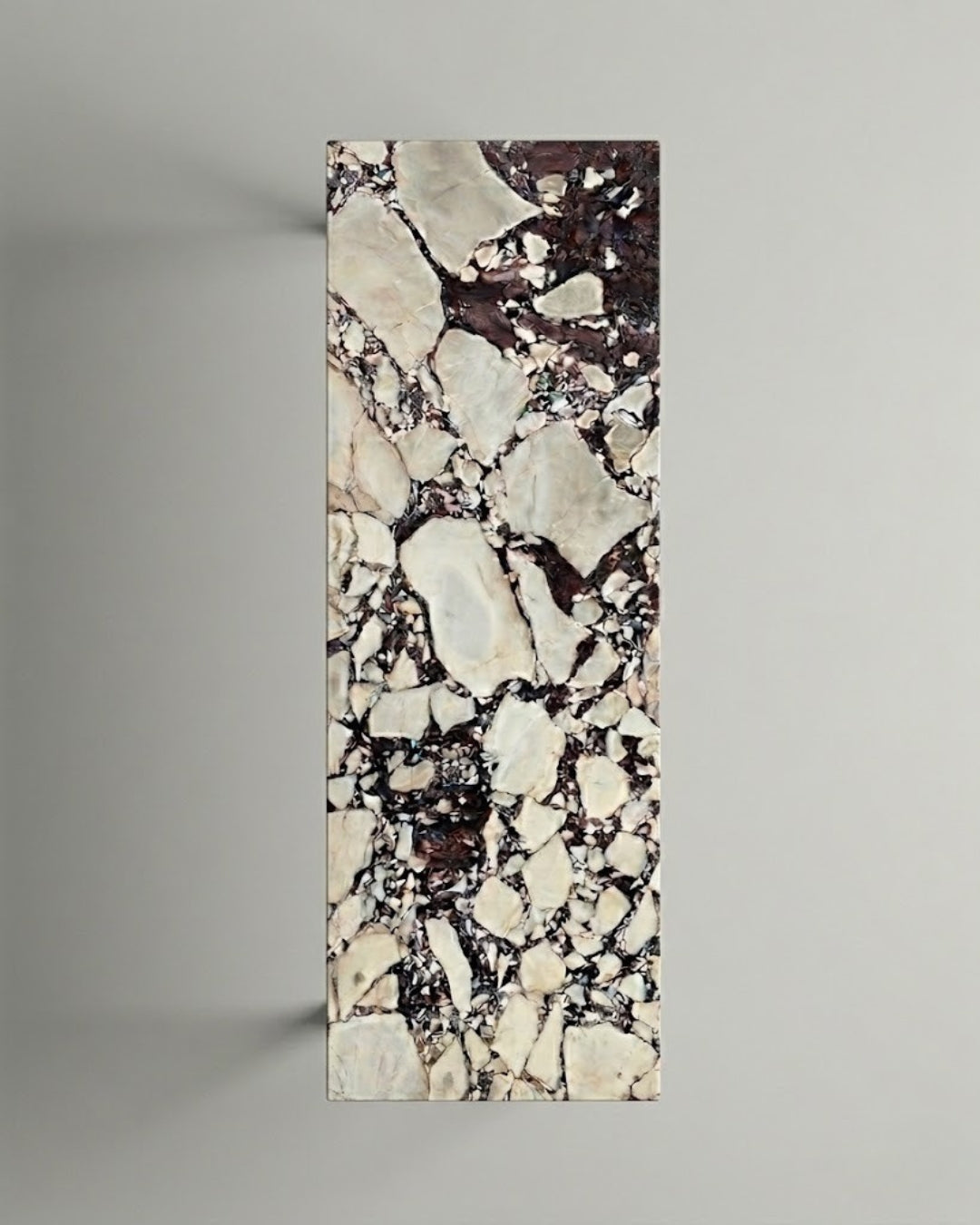 Calacatta Viola Marble Table With Black Steel