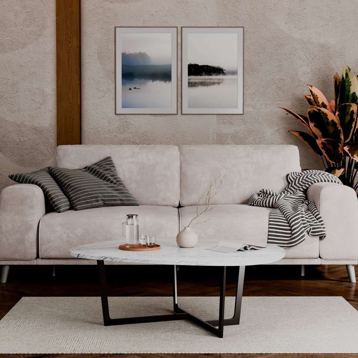 Carrara Marble Coffee Table