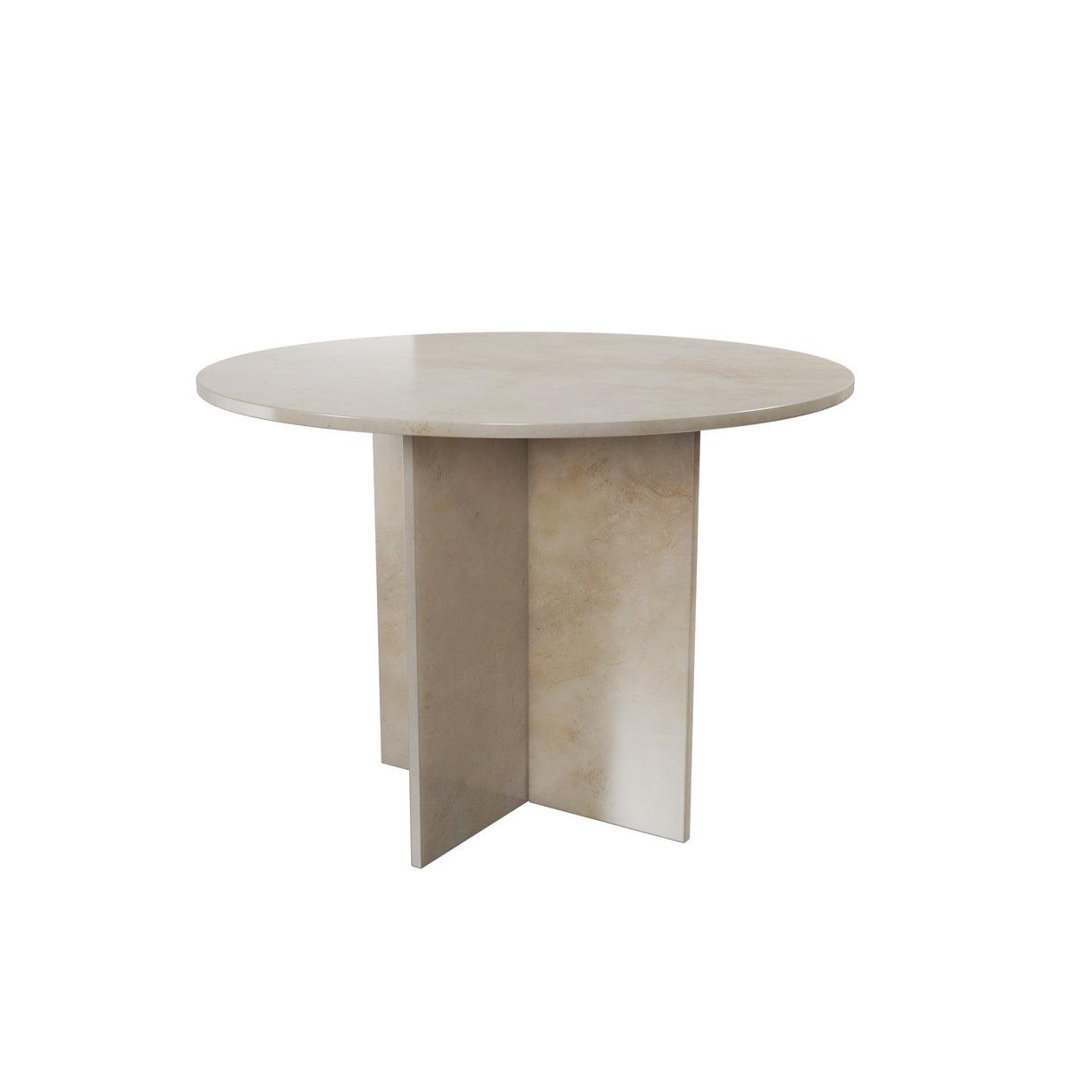 Round marble dining table “Barcelona”