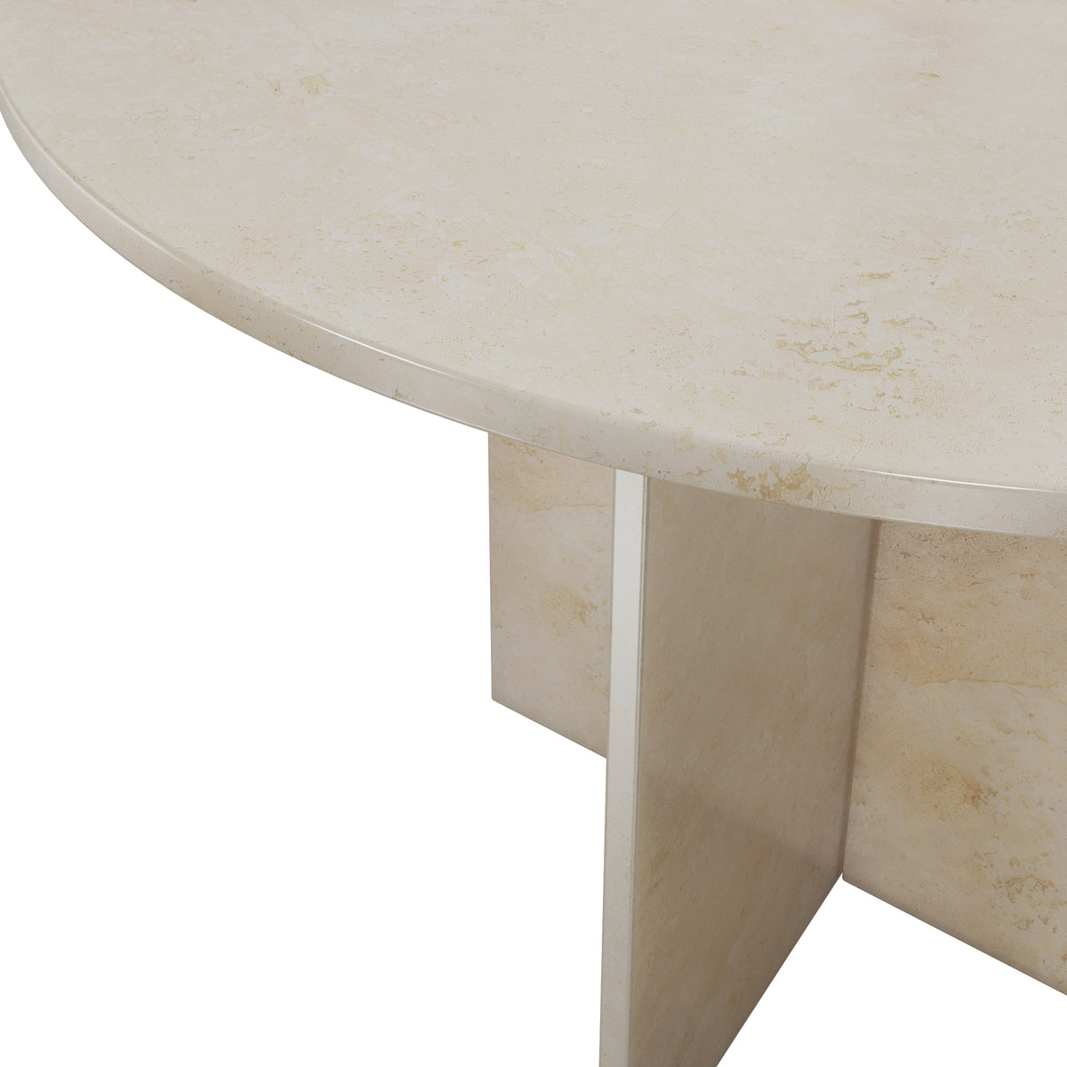 Round marble dining table “Barcelona”