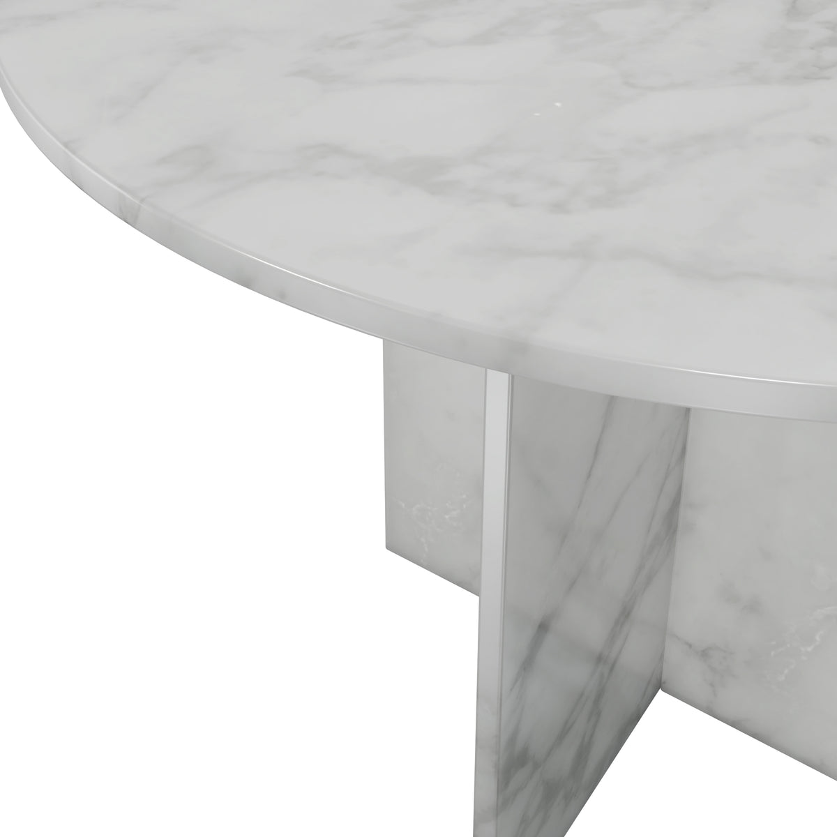 Round marble dining table “Barcelona”