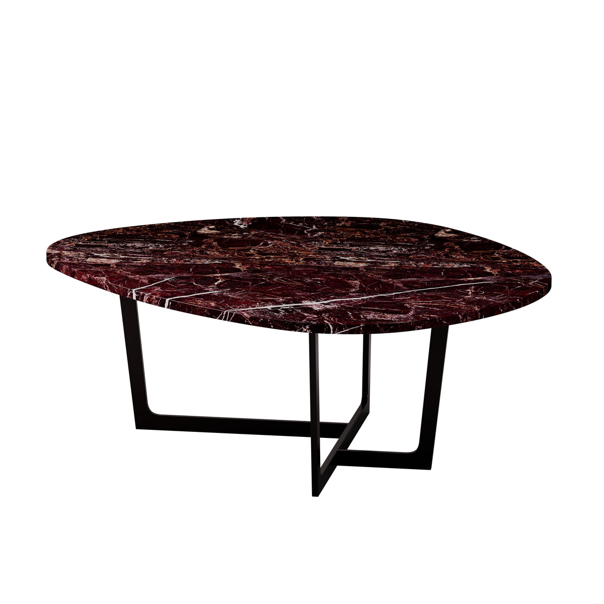 Red JasperMarble Coffee Table
