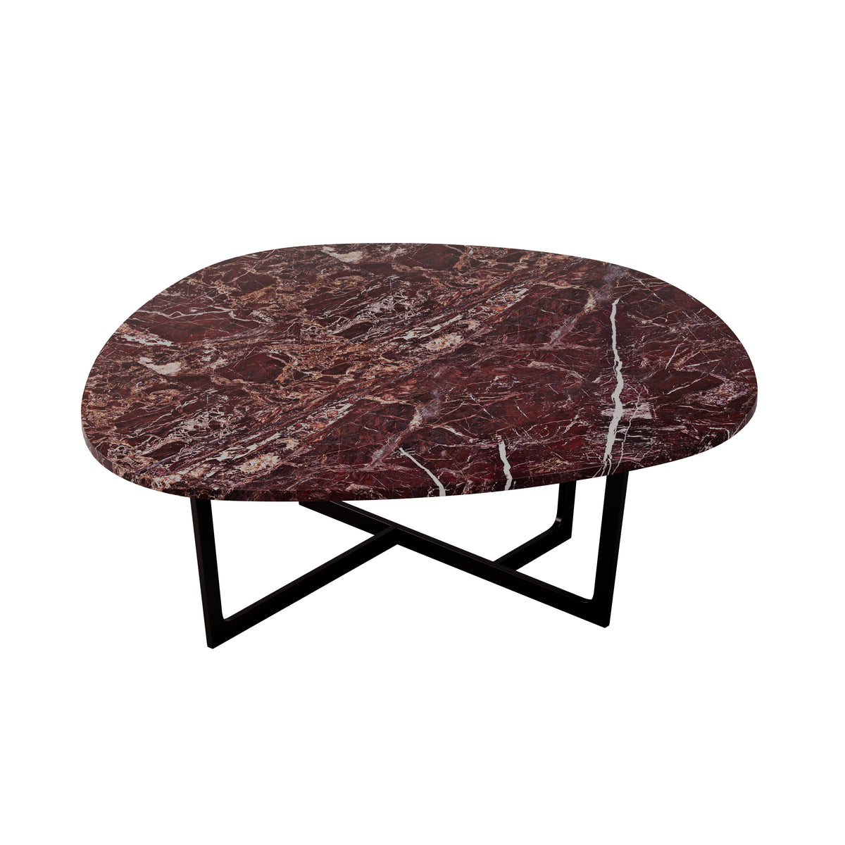 Red JasperMarble Coffee Table